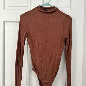 Shinestar Cinnamon Long Sleeve Bodysuit